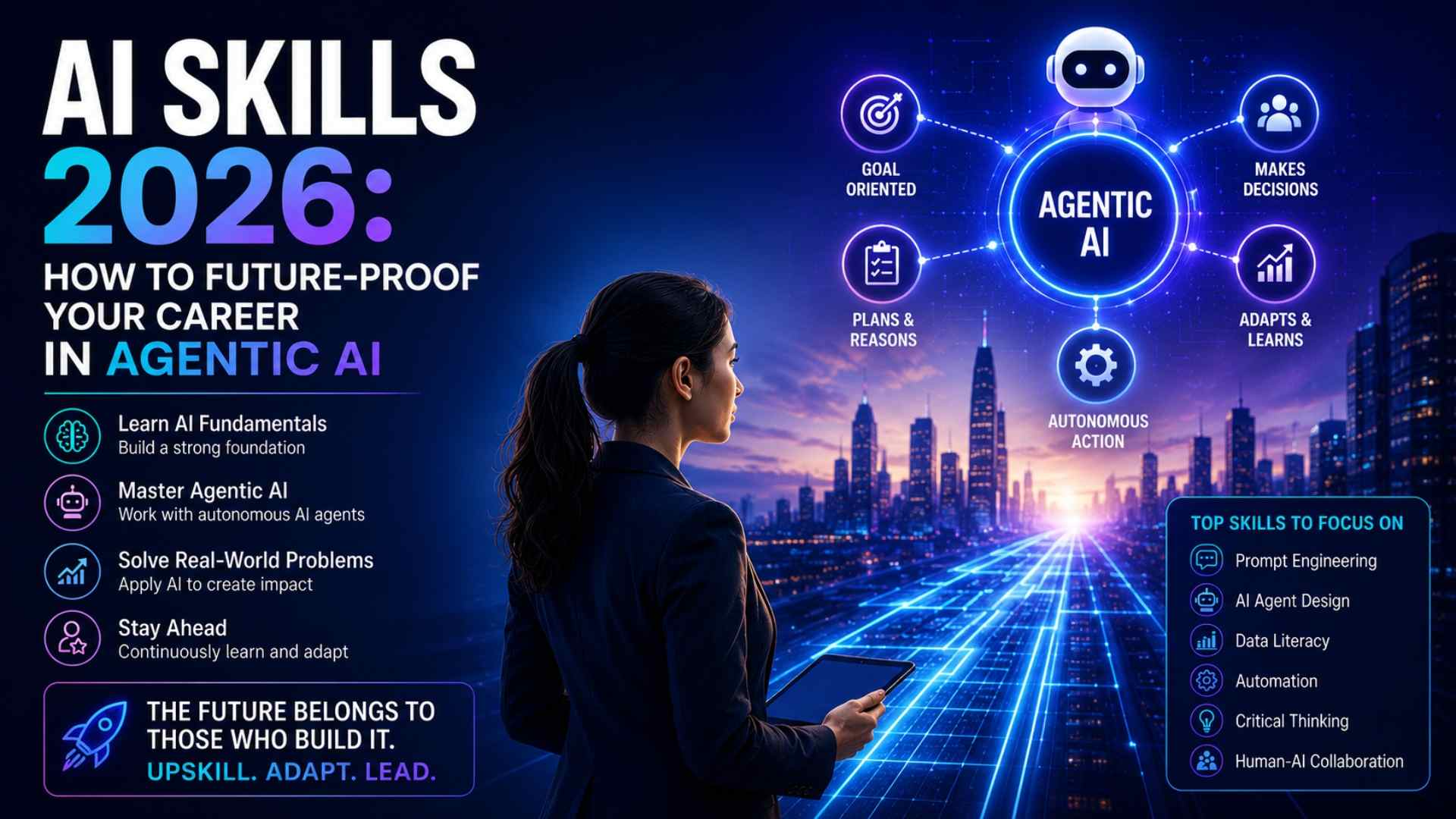 AI Skills 2026: How to Future-Proof Your Career in agentic AI