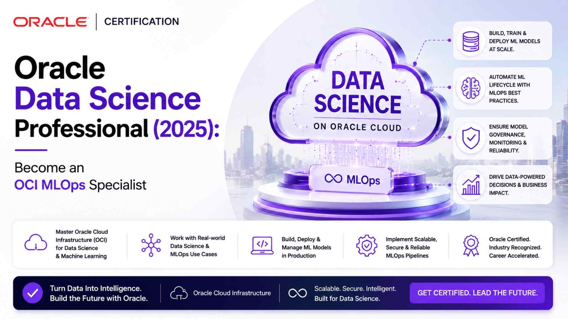 Oracle Data Science Professional (2025): Become an OCI MLOps Specialist
