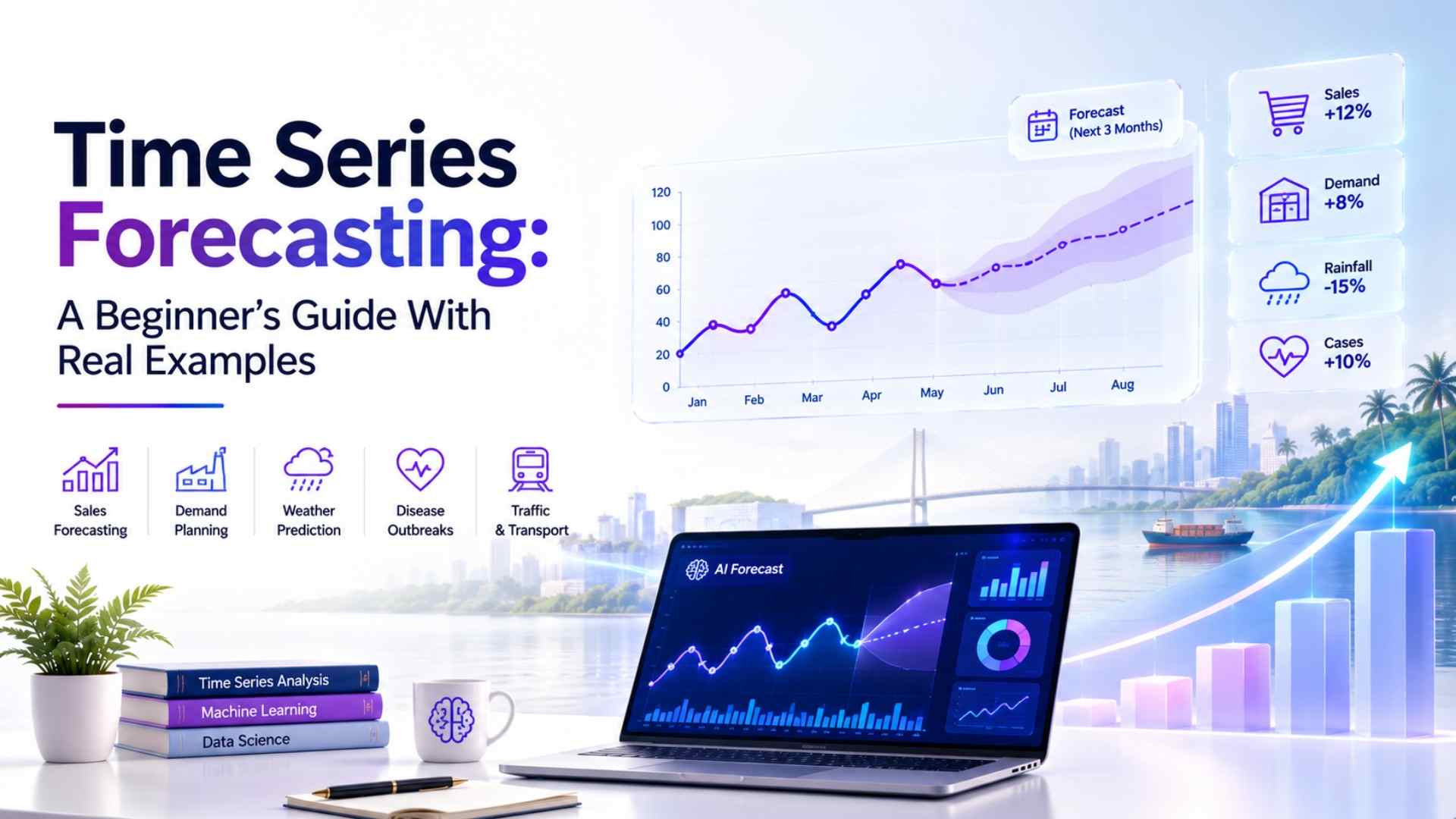Time Series Forecasting: A Beginner's Guide With Real Examples
