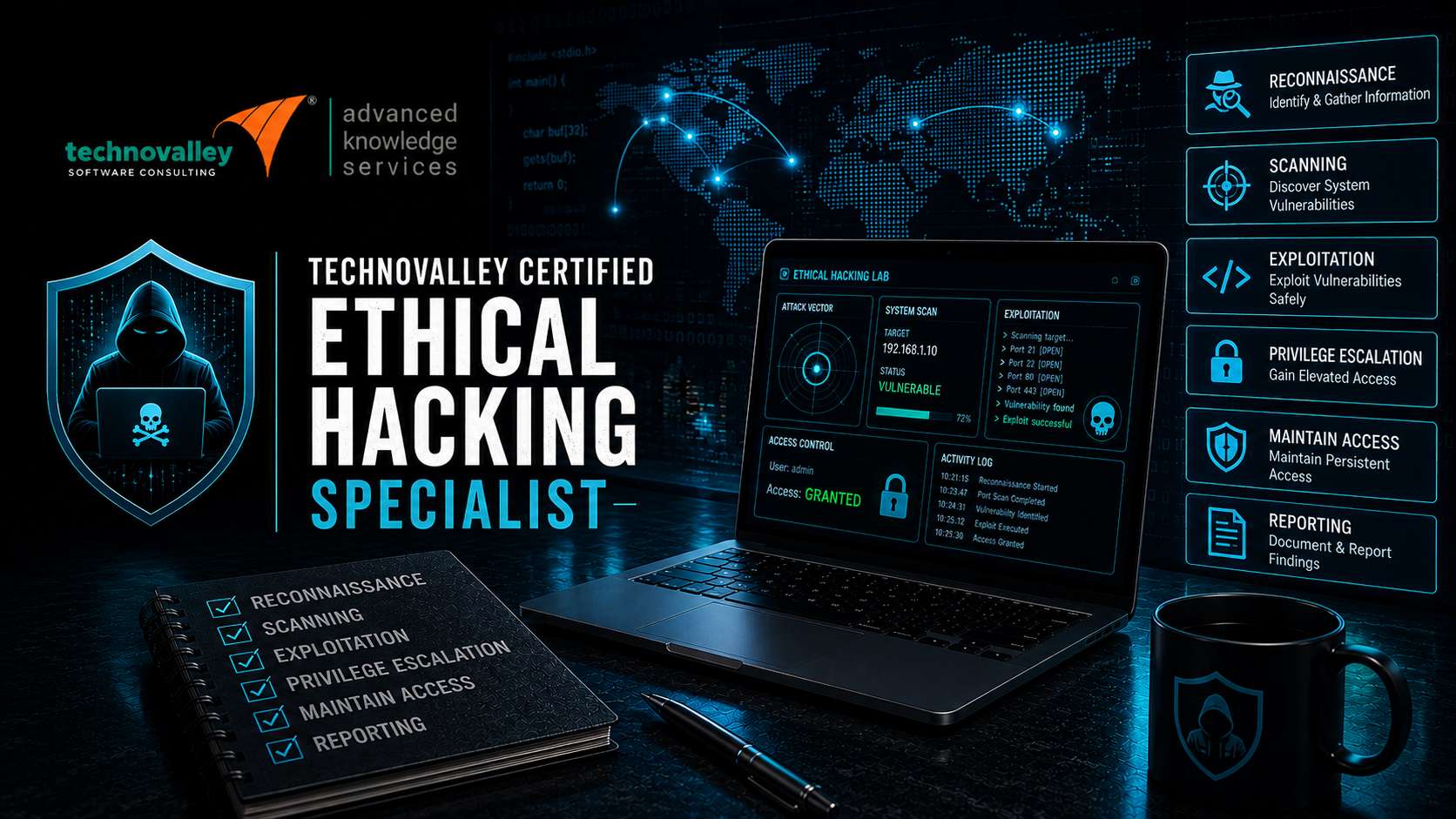 Technovalley Certified Ethical Hacking Specialist