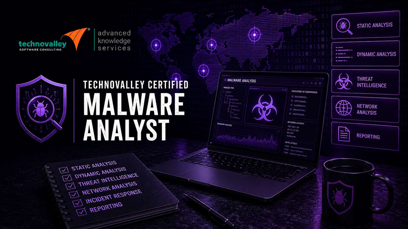 Technovalley Certified Malware Analyst