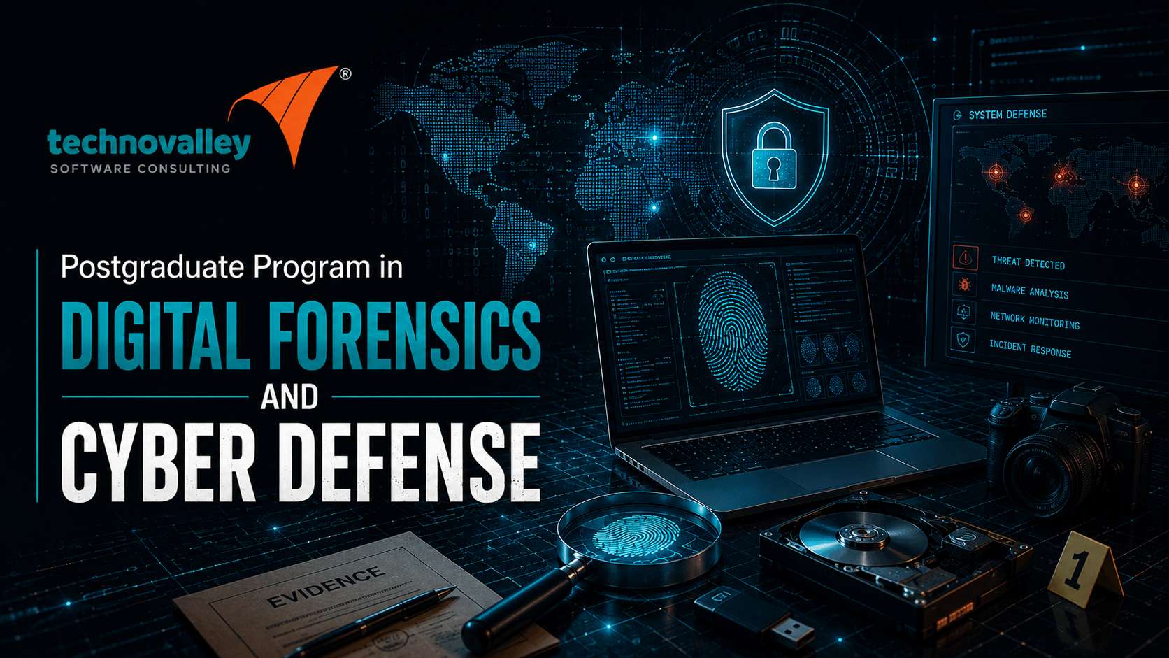 Postgraduate Program in Digital Forensics and Cyber Defense