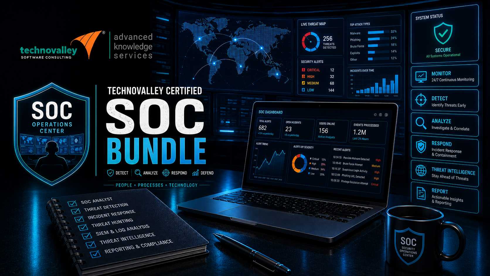 Technovalley Certified SOC Bundle