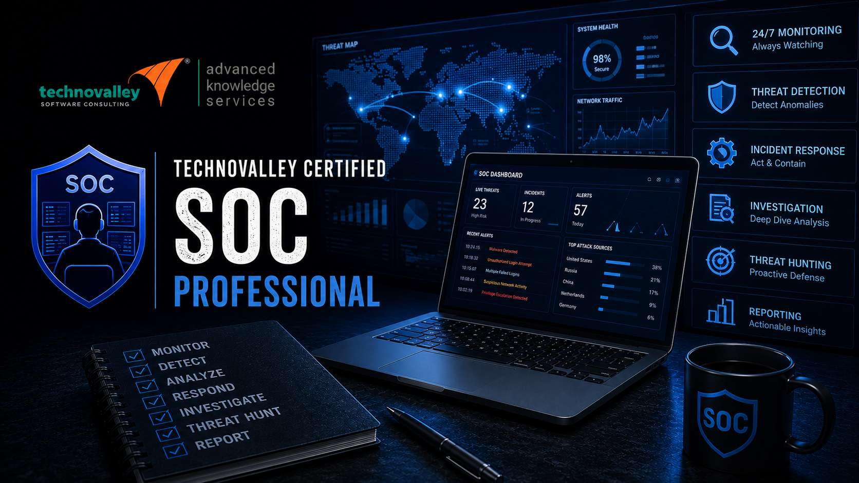 Technovalley Certified SOC Professional