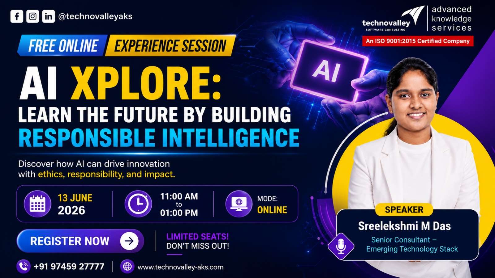 AI XPLORE: Learn the Future by Building Responsible Intelligence